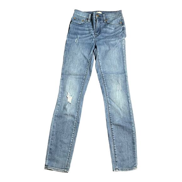 J.Crew Factory Stretch Womens Jeans Distressed H4496 25 - Picture 1 of 5